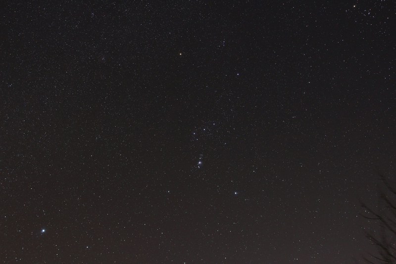 Der Himmel im Januar 2021 mit einem kleinen Jahresausblick