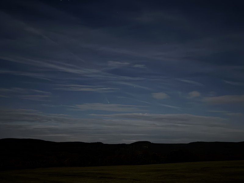 Der Himmel im Dezember 2024