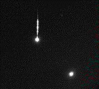 Feuerkugel um 02:29 Uhr hoch im Osten