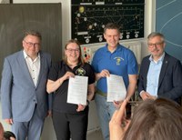 Kooperation zwischen Bibliothek Zella-Mehlis und Suhler Sternfreunde e.V. geschlossen.